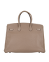 Birkin 35 In Etoupe Togo Leather, back view